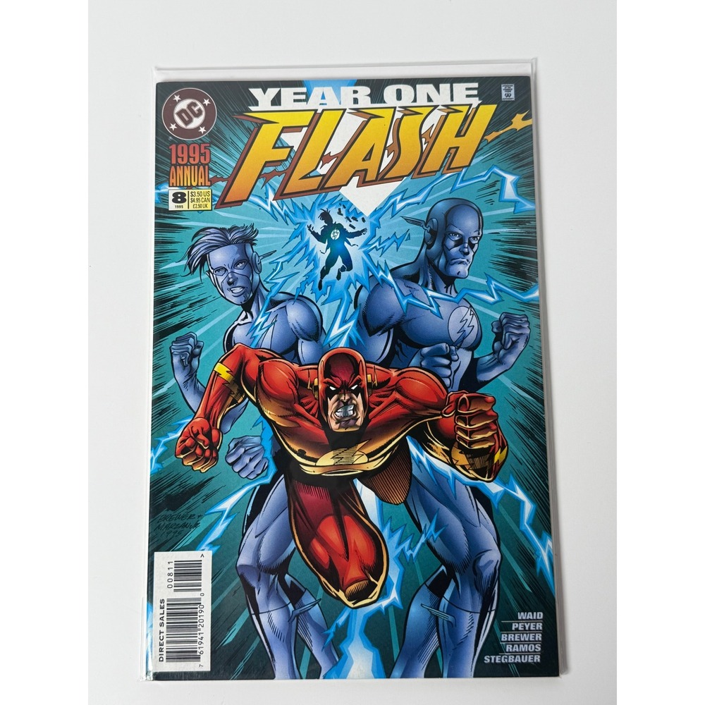 DC Comics The Flash Annual 8 Year One 1995 Wally West Humberto Ramos Art